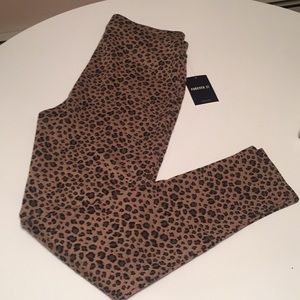 Legging/Ankle Cocoa/black M